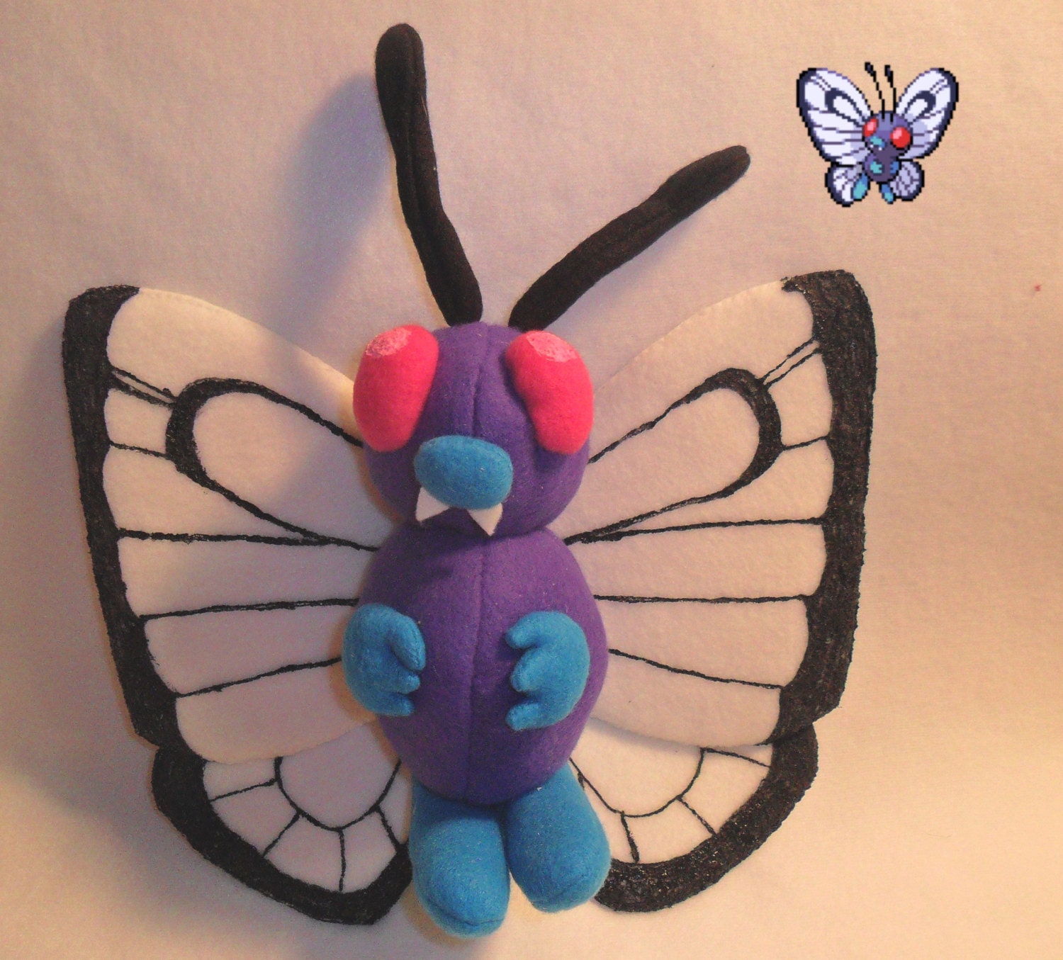 pink butterfree plush