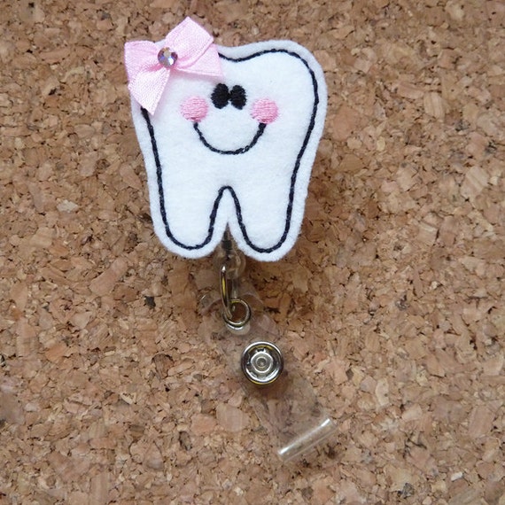 Tooth Badge Reel ID Badge Reel Dental Badge Reel