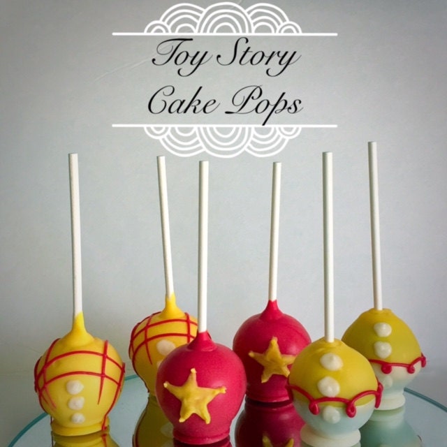 Toy Story Themed Cake Pops Jessie Woody Sheriff by CarolsGoodies
