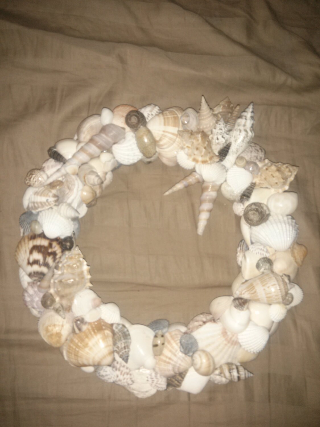 Handmade 10" Seashell wreath