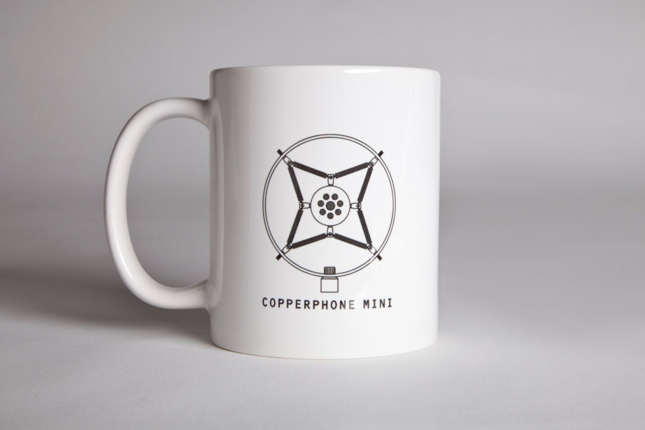 Placid Audio Copperphone Mini Coffee Mug steampunk buy now online
