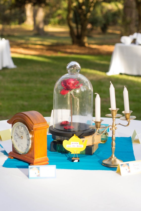 Beauty and the Beast Wedding Centerpiece by