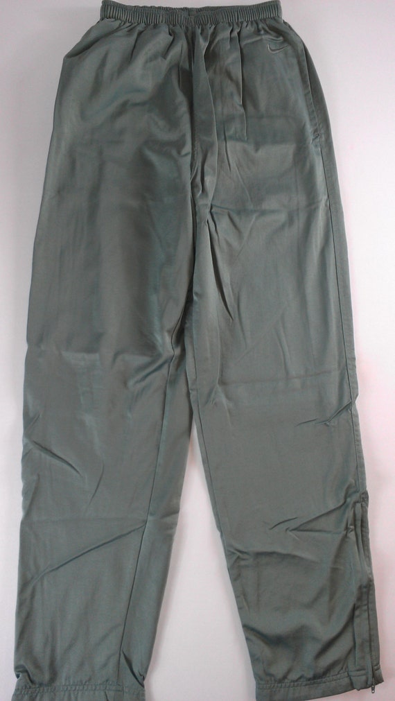 lined nylon wind pants