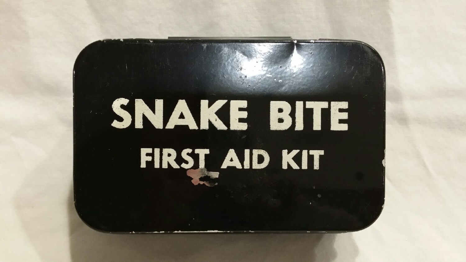 RARE Vintage Snake Bite First Aid Kit American Optical Pocket