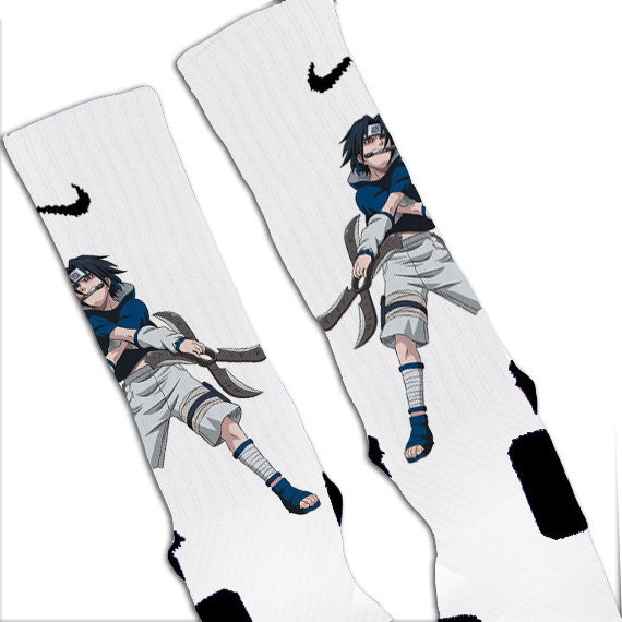 Custom Nike Elite Socks: Sasuke