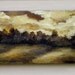 STUDIO CLEARANCE SALE --- Buckskin Sky, Original Painting, Landscape Painting, Man Cave, Modern Rustic, Winjimir, Home Decor, Office,