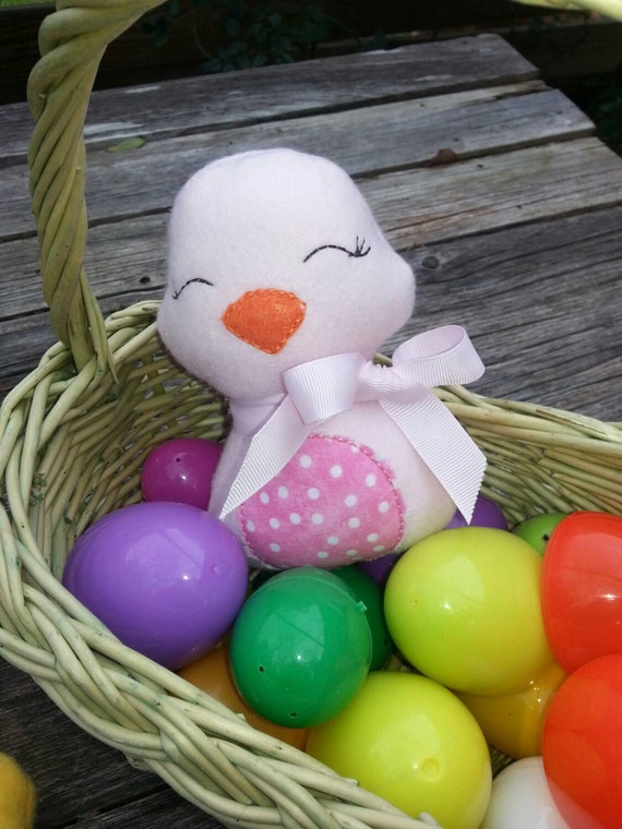 easter plush chick