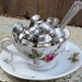 Sterling Silver Plated Spoon Ring Assortment - 5 Rings - Made from Antique Silverware - Great Eco Friendly Gift - Vintage Wedding Ideas