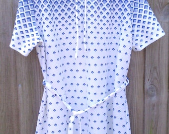 Vintage Size 18 20 Plus Size 1980s Dress