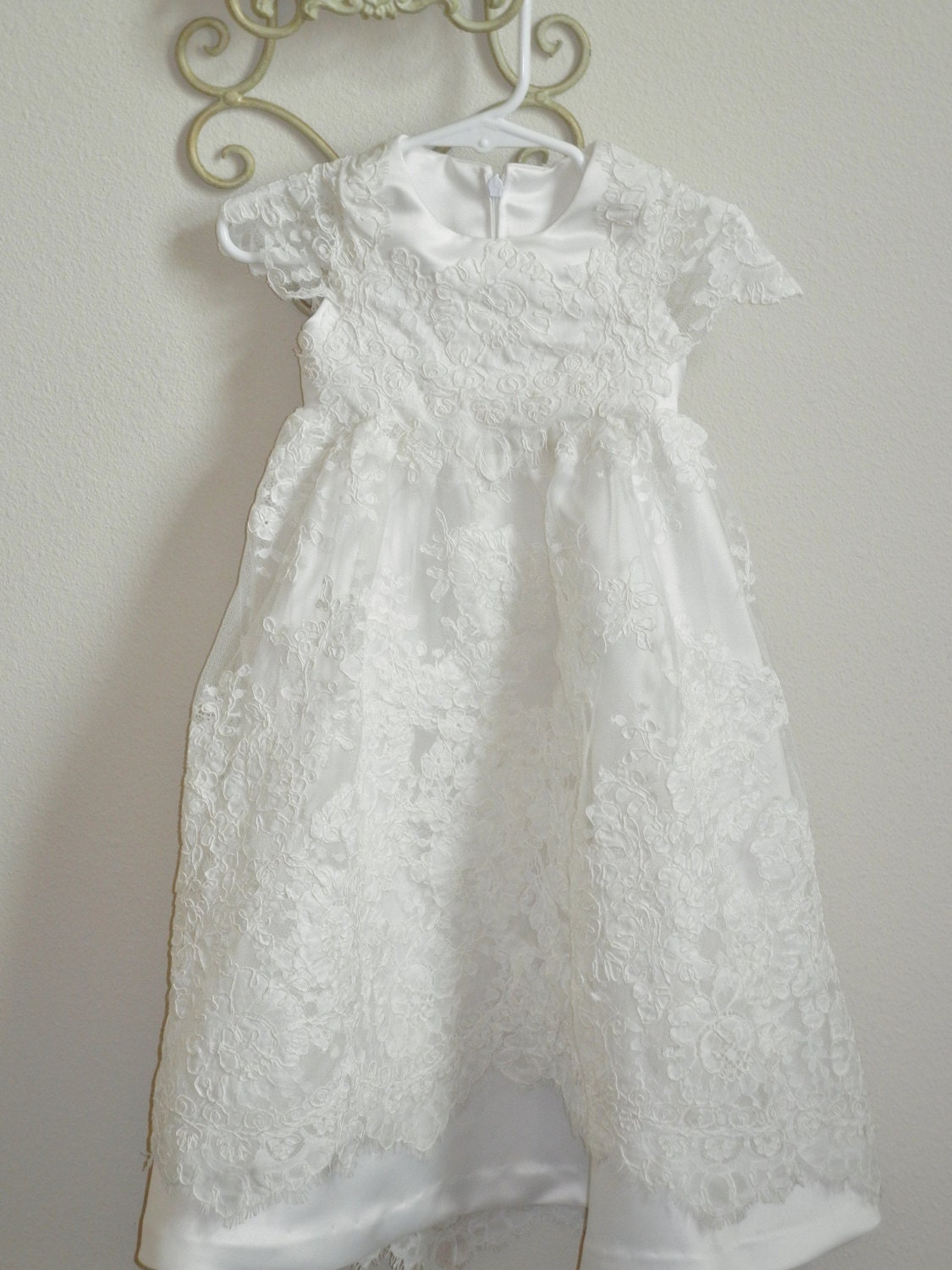 Christening Gown Baptism Gown Made From Your Wedding Dress