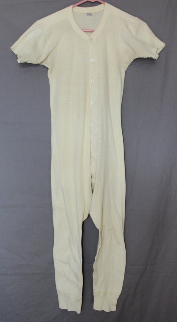 Vintage Boy's Long Johns Long Underwear by ilovevintagestuff