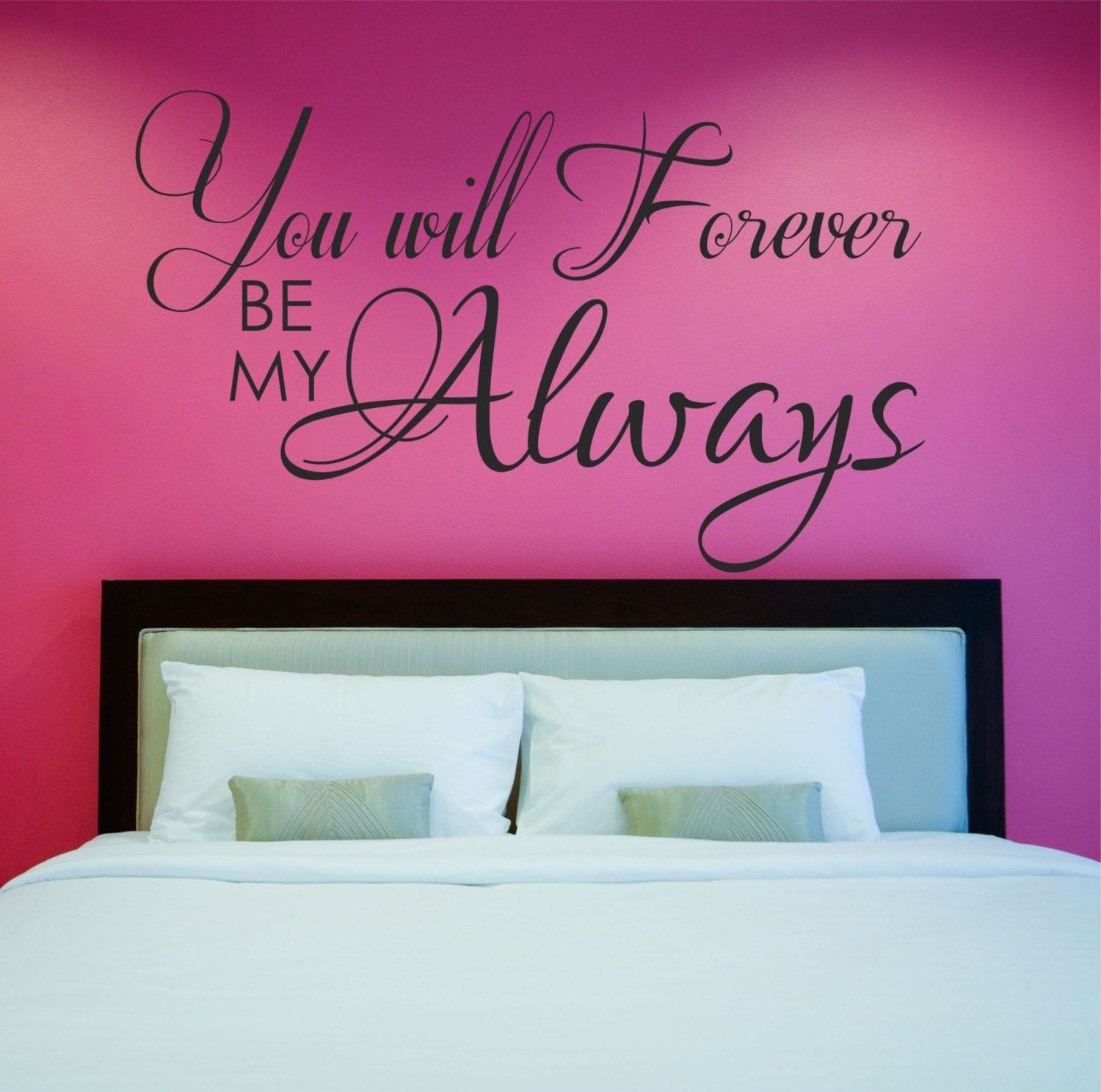 Love Quote Decal Master Bedroom Wall Decal Vinyl Wall Quote