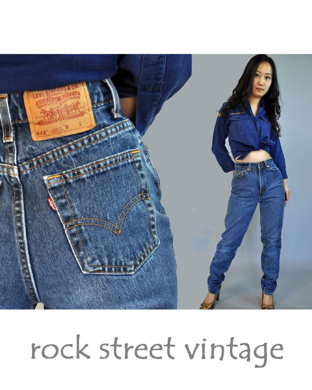 vintage levis 512