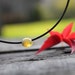 Honey Baltic Amber Pendant Mens Leather Necklace OOAK Unisex Jewelry Yellow Sunny OrangeTransparent Valentines Day gift