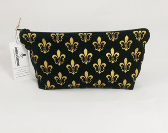Fleur De Lis Toiletry Bag for him French Best Makeup Bags New Orleans toiletry bag men louisiana dopp kit mens toiletry bags makeup storage