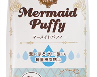 Padico Mermaid Puffy 50g White Modeling Clay Decollage Clay from Japan - Fake sweets / bag accessories 303131