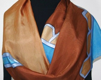 Hand Painted Silk Scarves Unique & Artistic by SilkScarvesColorado
