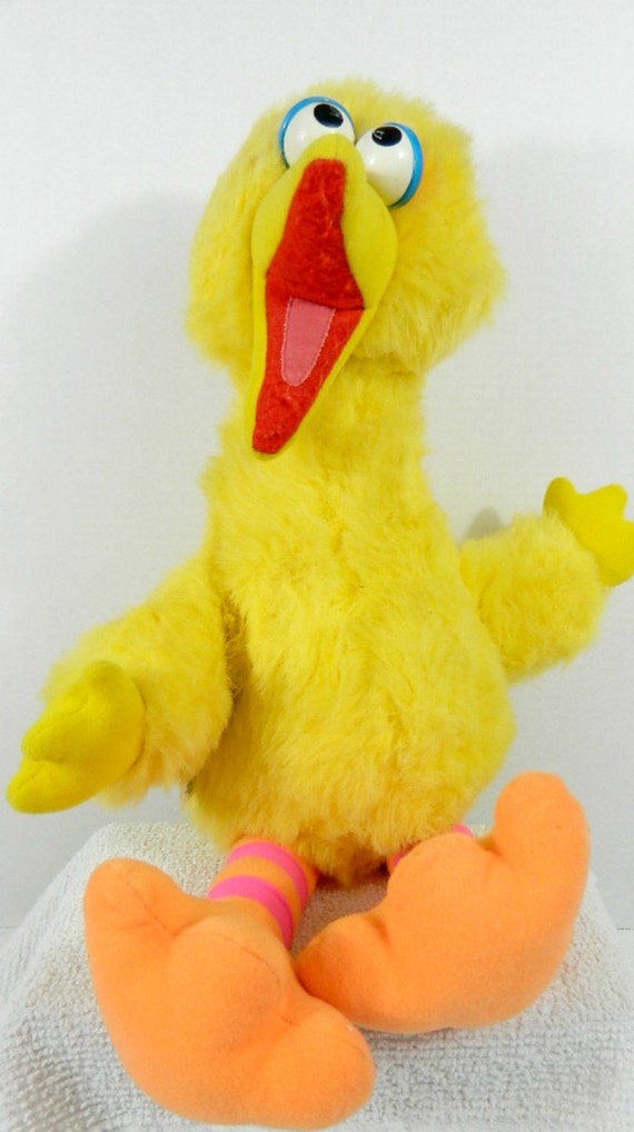 sesame street big bird stuffed animal