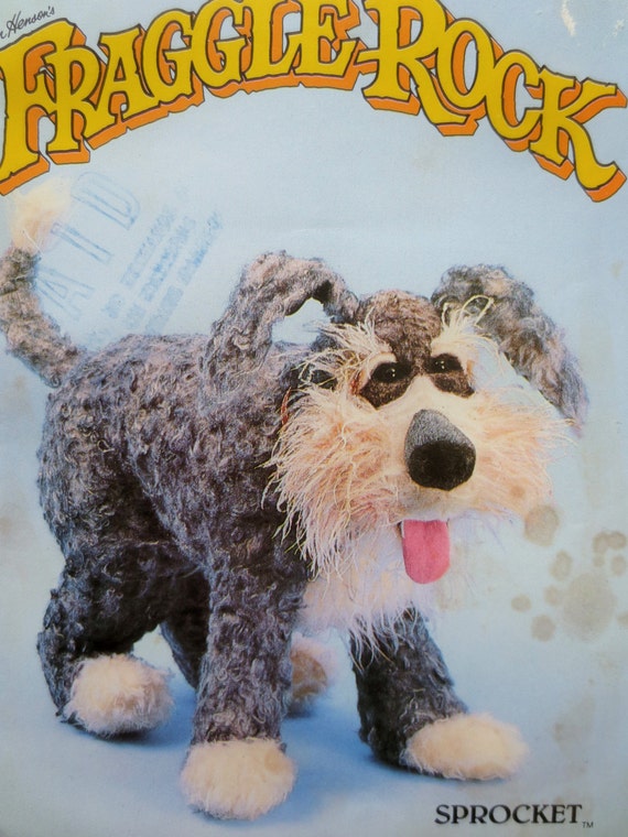 sprocket stuffed dog