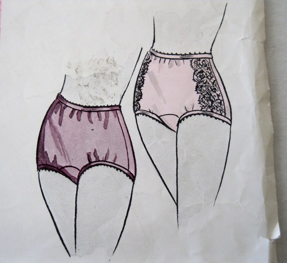 1960s Ladies Panties Pattern SewKnitNStretch by QuiltCitySue