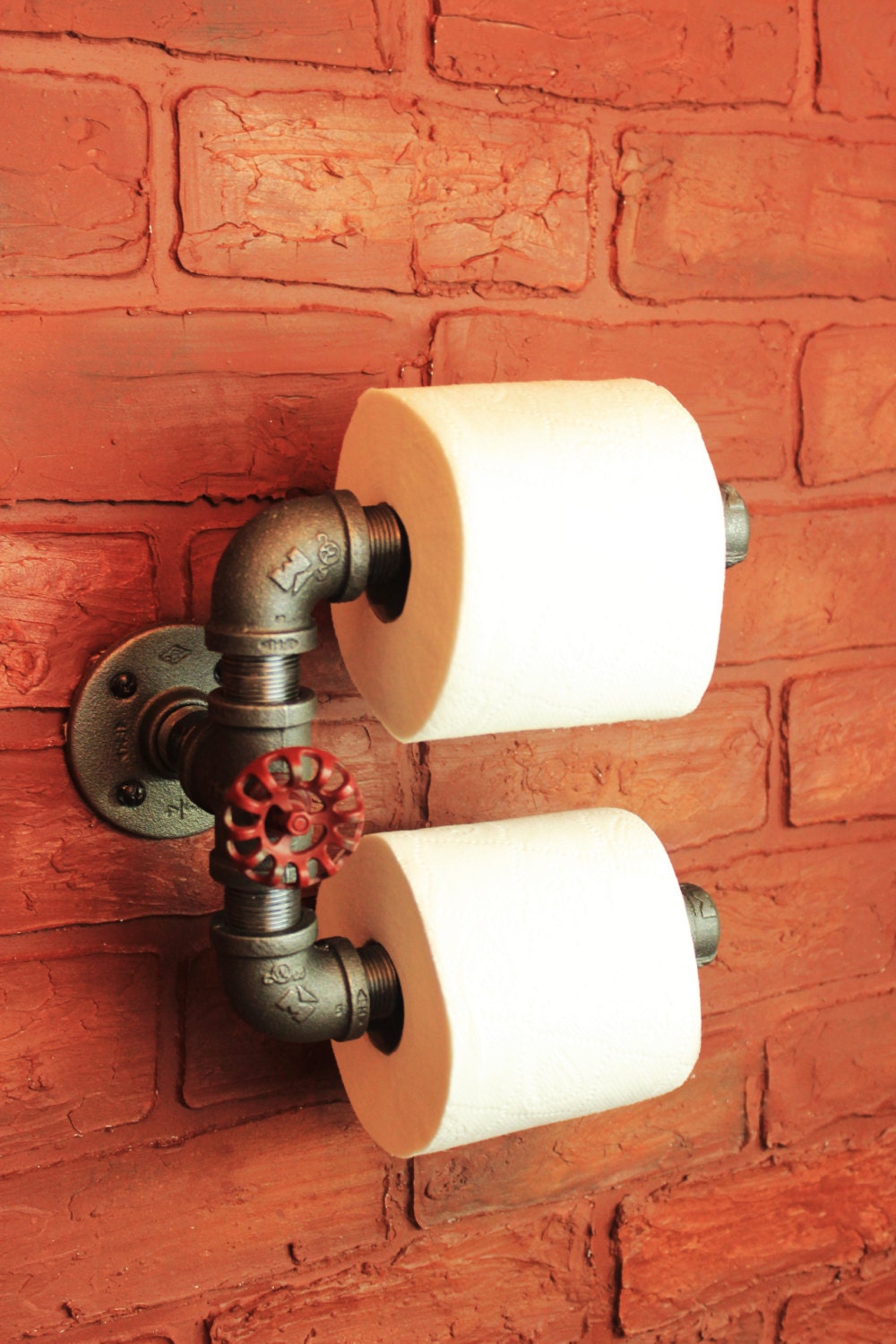 Industrielle tuyau double rouleau porte papier wc par hanormanor