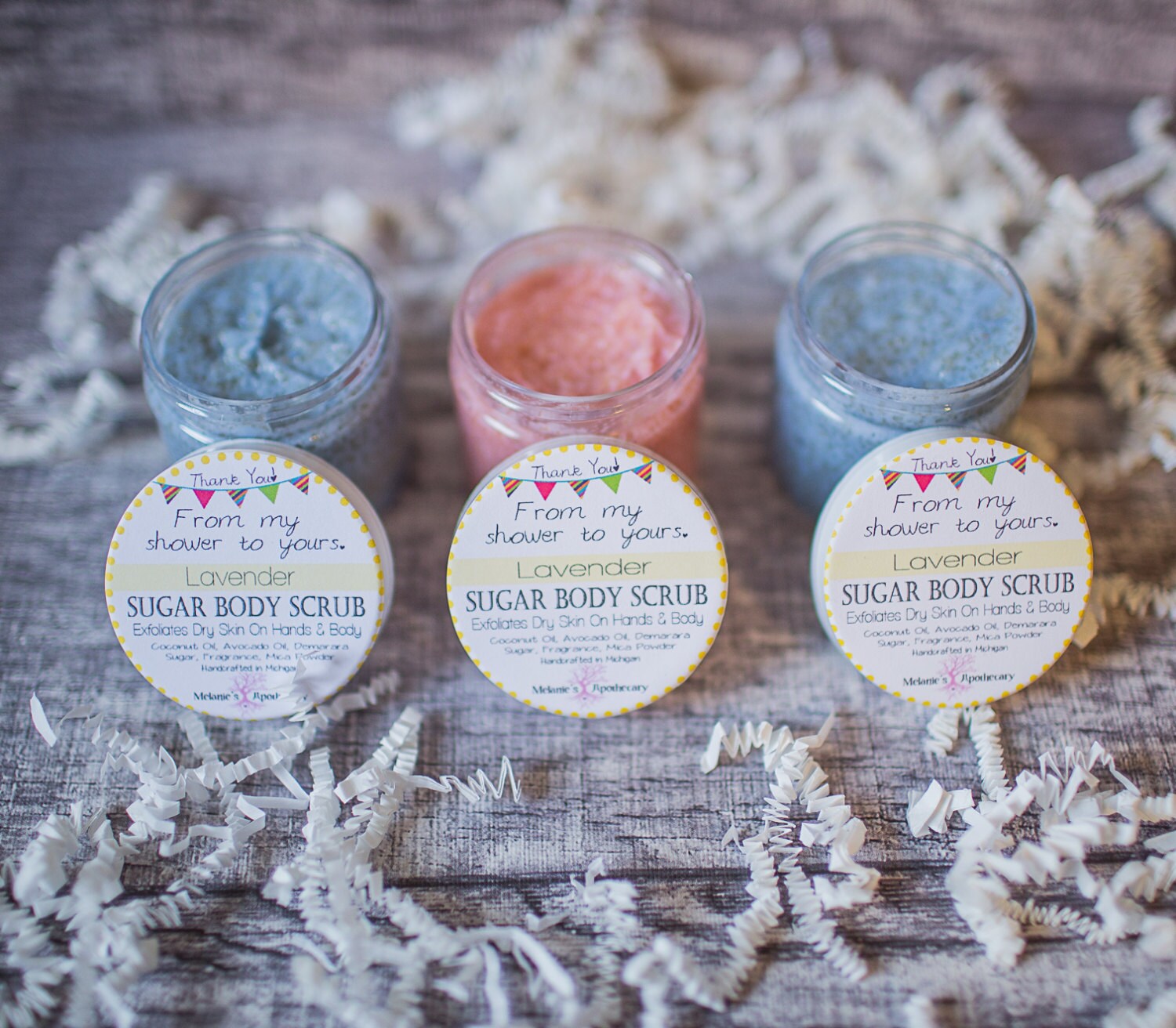 15 Sugar Scrub Party Favors From My Shower To Yours Baby