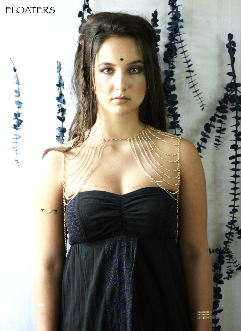 Body Chain Jewelry Body Statement Jewelry Shoulder Jewelry