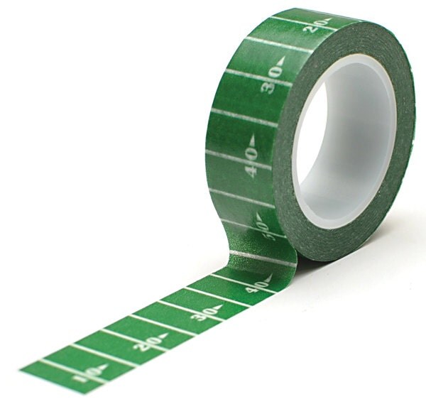 Sports Football Field Washi Tape perfect for Scrapbooking