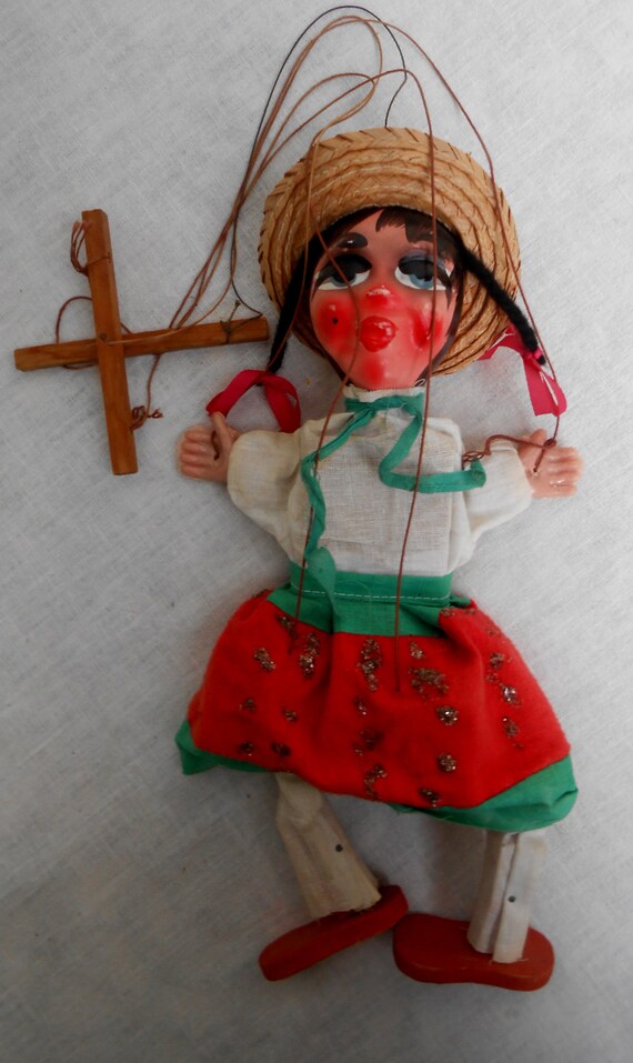 Vintage Mexican Seniorita Doll