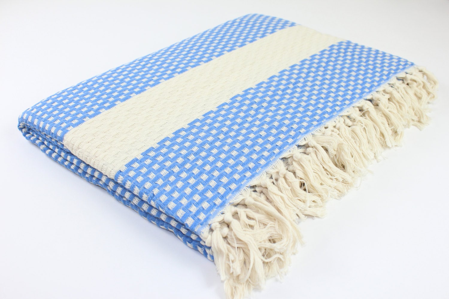 Oversized Extra Large Blanket Towel Blanket Blue Beach