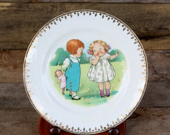 Vintage ELP Co Decorative Plate