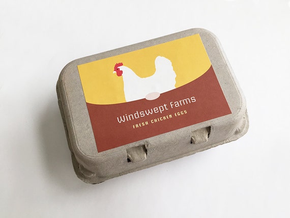 Egg Carton Labels Backyard Chicken Coop By Galleryinthegarden