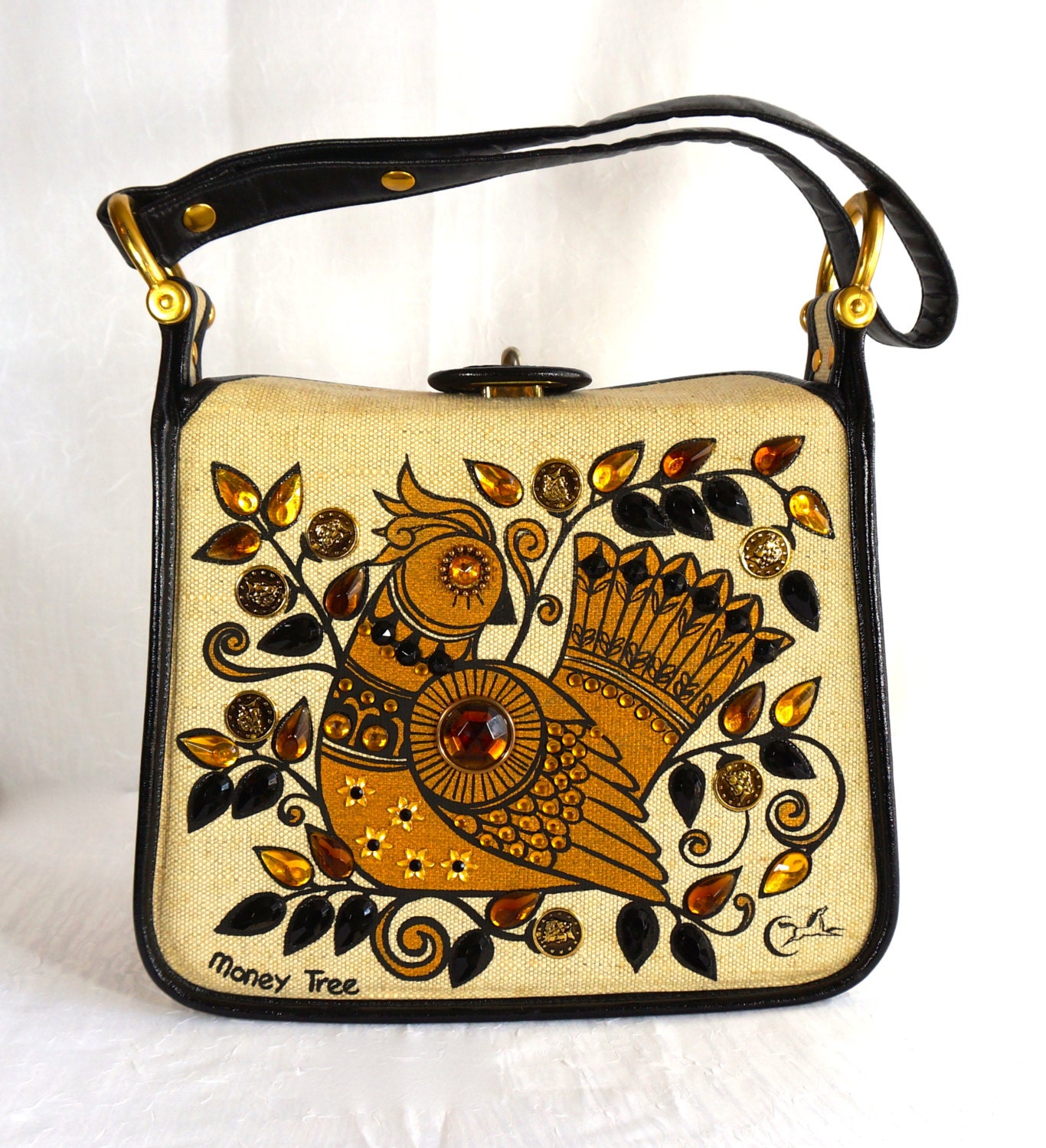 Vintage Enid Collins Money Tree Purse by BlueEyedFillyVintage