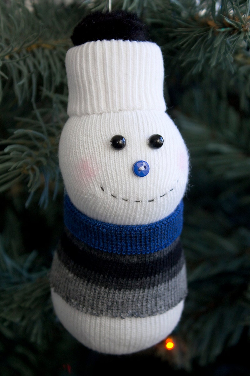 ornaments sock snowman baby sock snowman white plush snowman ornament by ornaments sock snowman baby sock snowman white plush snowman ornament by