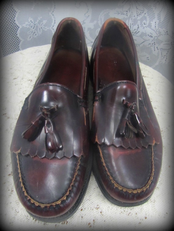 Men's loafers Leather loafers Tassel loafers by loverleesdesigns