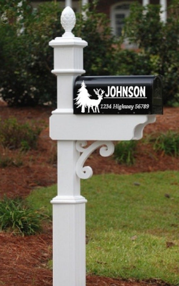 Personalized Mailbox Buck Deer Mailbox Address by LilSouthernGrace