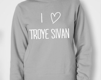 I love troye sivan unisex sweatshirt tryxe happy little pill sweatshirt ...