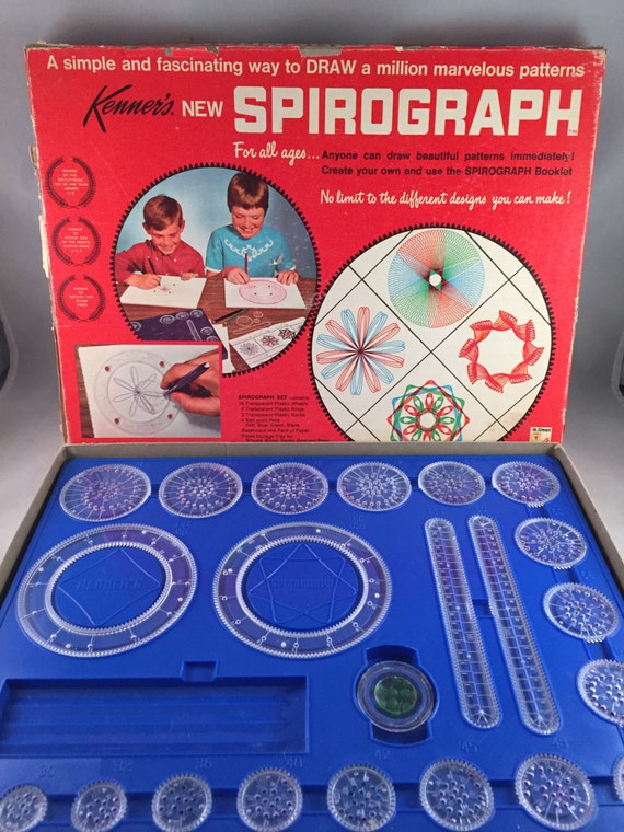 Vintage 1967 Spirograph Kenner Toys