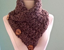 Popular items for chunky crochet scarf on Etsy