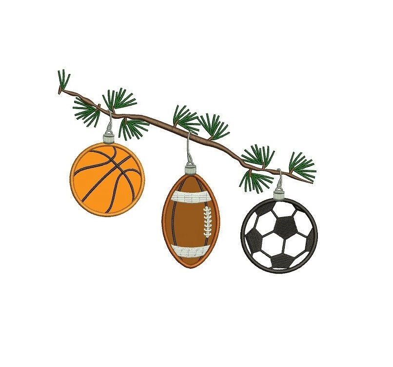 sports football soccer basketball christmas tree ornaments sports football soccer basketball christmas tree ornaments