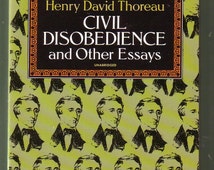 Civil disobedience essays