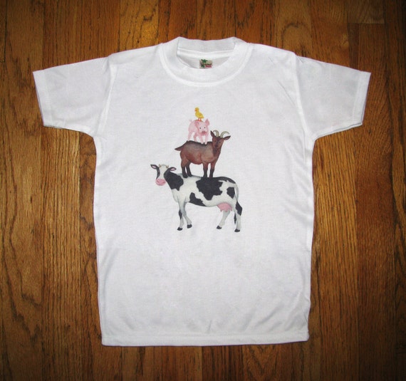 farm animal tee shirts