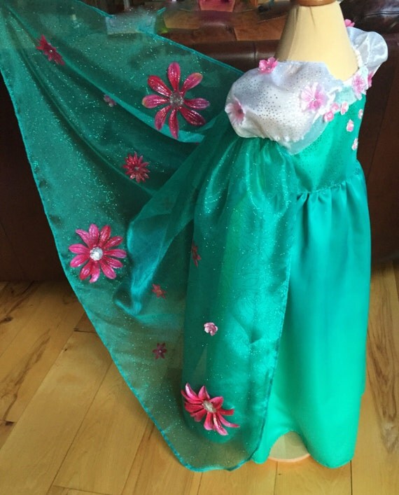 Items similar to Frozen Fever Elsa Dress *please read reviews on Etsy