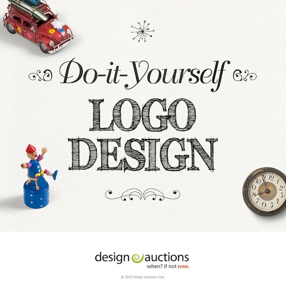 DIY Logo Instant Download Logo Photoshop by DesignAuctionsNow