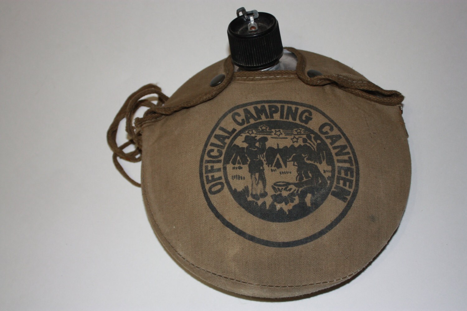 Official Camping Canteen BSA Canteen Boy Scouts by BabisTreasures