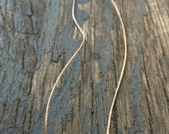Moonstone Necklace - Faceted Moonstone on Nylon - Neaptide