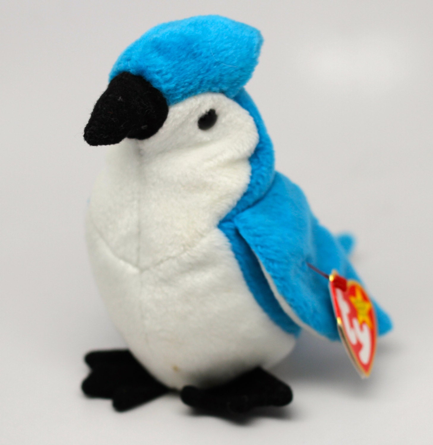 Rocket the Blue Jay TY RETIRED Beanie Baby 1997 with RARE Hang