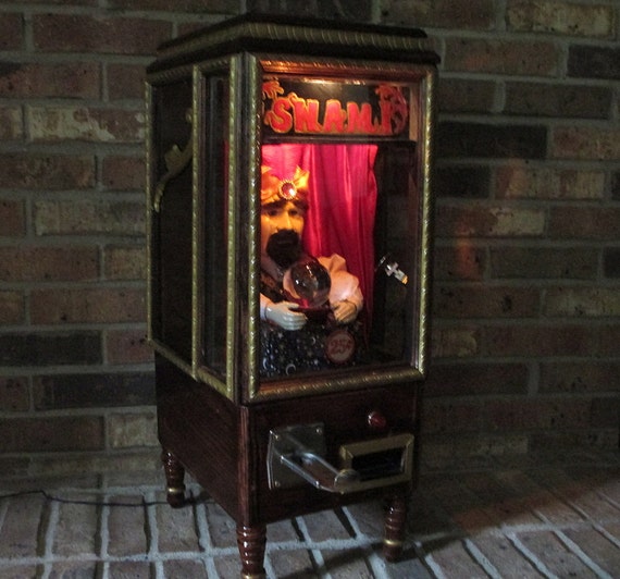 Mini Fortune Teller Machine Animated Swami