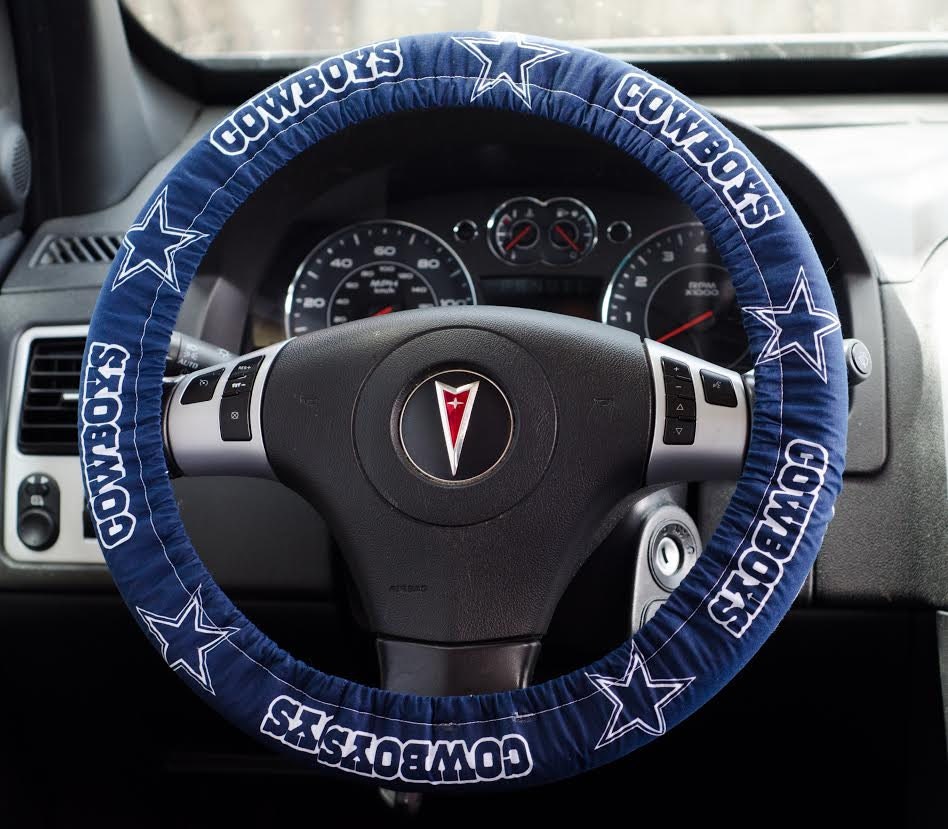 Dallas Cowboys Padded Steering Wheel Cover by FireflyCreations42