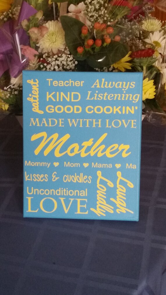 Mother Canvas Art Mother's Day and Mom's Birthday